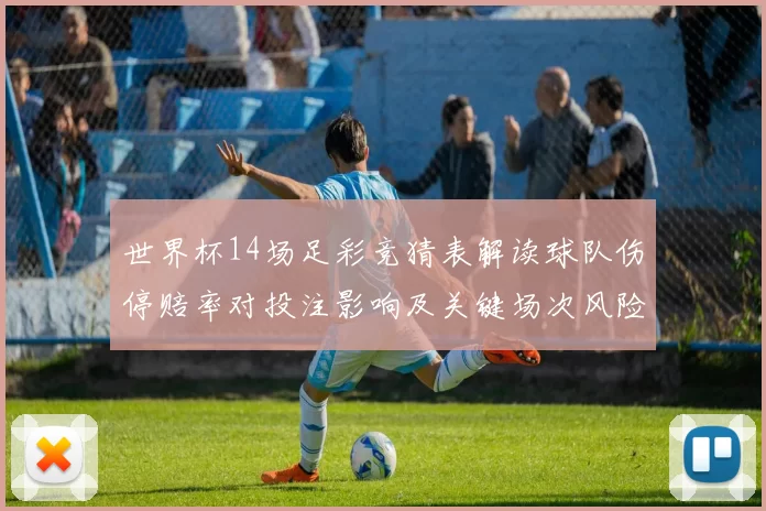 世界杯14场足彩竞猜表解读球队伤停赔率对投注影响及关键场次风险提示