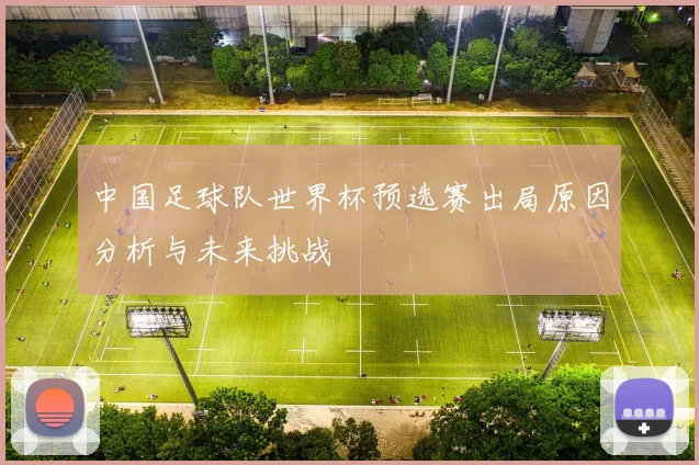 中国足球队世界杯预选赛出局原因分析与未来挑战