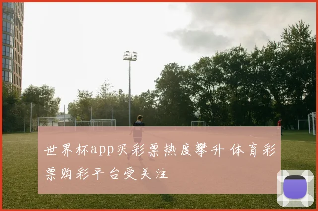 世界杯app买彩票热度攀升 体育彩票购彩平台受关注